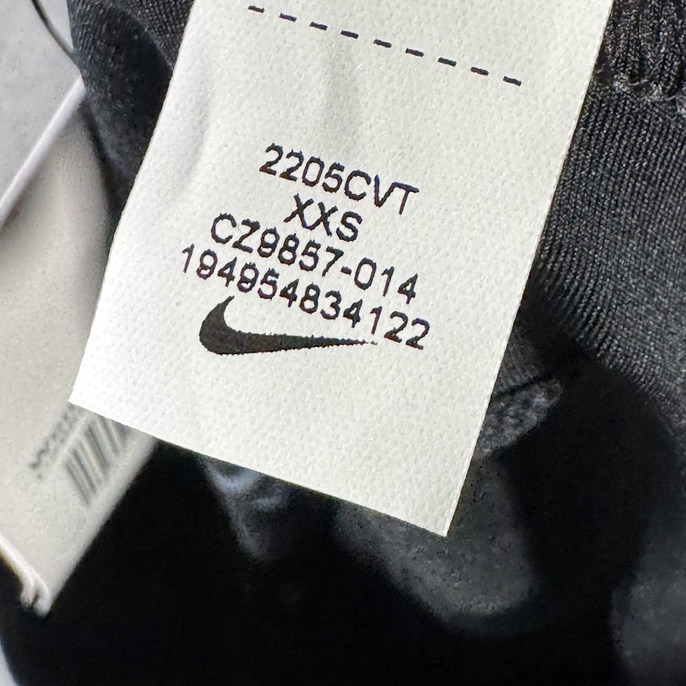 Nike Pro Shorts Womens XXS Black Dri-FIT 3" Mid Rise Gym Pro 365 CZ9857-014 - Picture 9 of 10